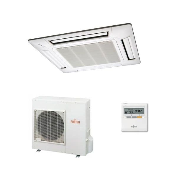 Fujitsu Air Conditioning AUYG30LRLE 4-Way Flow Cassette Heat pump Inverter (8.5 kW / 30000 Btu) 240V~50Hz