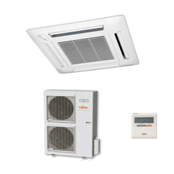 Fujitsu Air Conditioning AUYG45LRLE Cassette Air conditioning Heat Pump (12.5 kW / 45000 Btu) Inverter 240V~50Hz