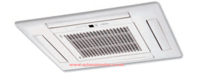 Fujitsu Air Conditioning AUYG54LRLE Cassette Air conditioning Heat Pump (13.3 kW / 54000 Btu) Inverter 240V~50Hz