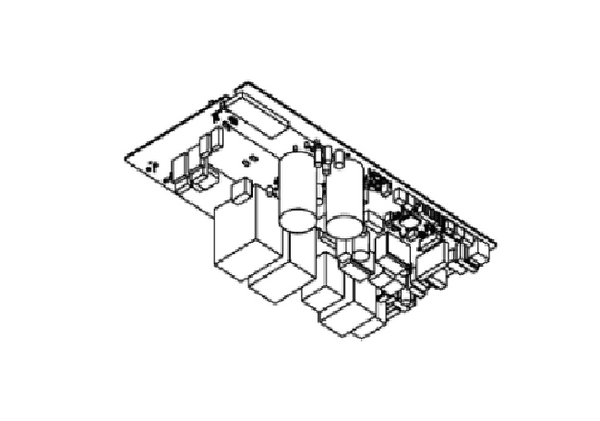 Fujitsu Air Conditioning Spare Part  Main PCB 9709684894 CONTROLLER PCB ASSY AOEG18-KBTB-LBCB