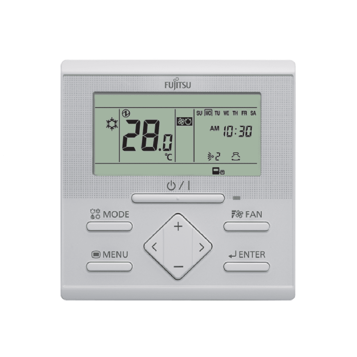 Hard Wired Fujitsu Air Conditioning Wired Remote Controller Panel ...