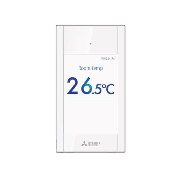 Hard Wired Mitsubishi Electric air conditioning PAR-CT01MAA-SB Remote Controller Simple Touch Screen