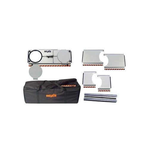 Heylo DCD-3.0 Dust Control Door For Clean Partitioning Of Doors During Renovation