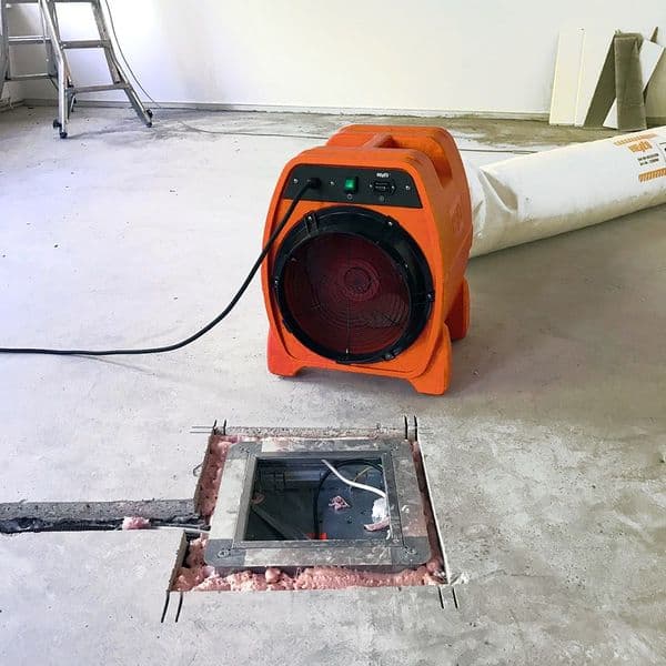 Heylo PV6000 Rotomolded Axial Fan Ventilator Combi With Dust Bag 5410 m³/h 230/1ph/50Hz