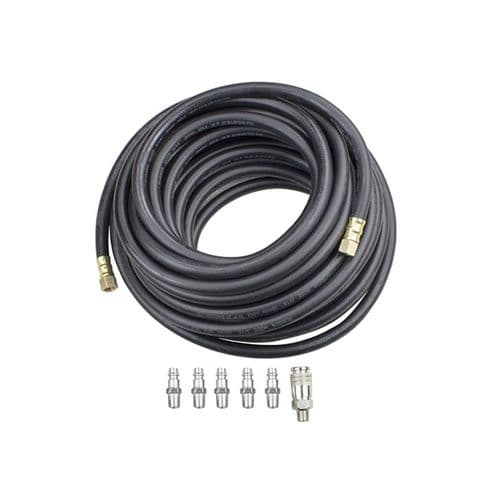 Hyundai 15 Metre Rubber Air Quick Release Air Compressor Hose