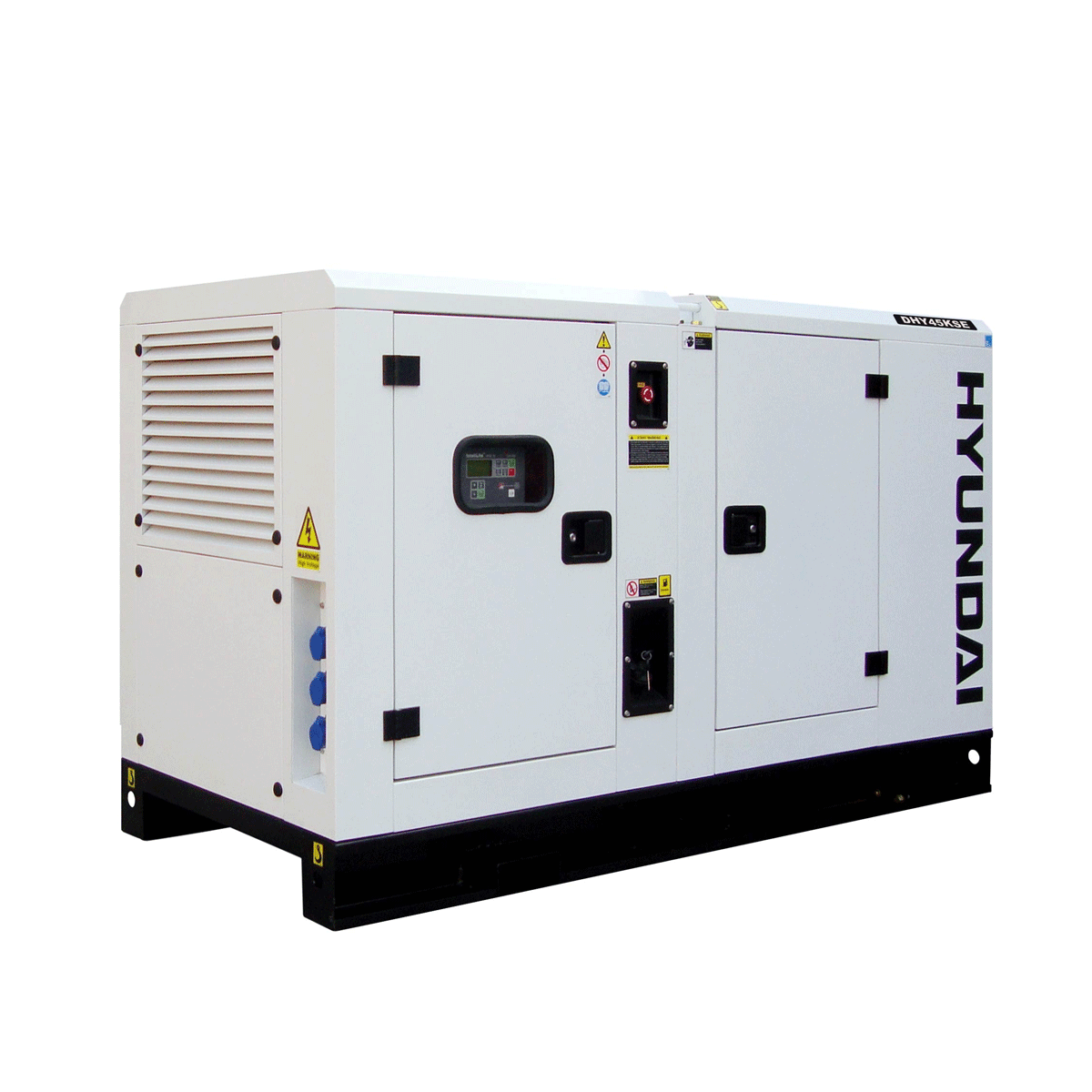 Hyundai DHY45KSE 45kVA Diesel Housed Weather-proof 3 Phase Standby Generator 415V~50Hz