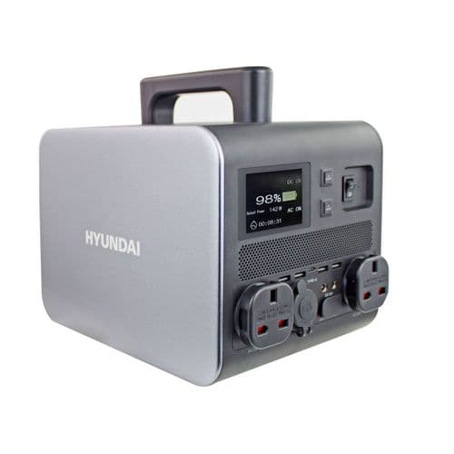 Hyundai HPS-600 Lithium-ion 10.8V/ 50Ah Portable Power Station