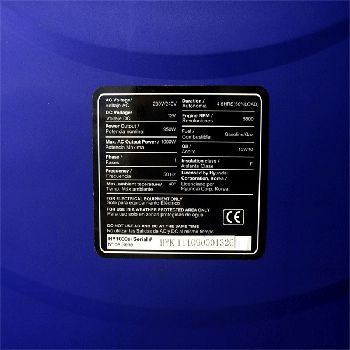 Hyundai HY1000Si Lightweight 1000W/1250kVA Portable Petrol Inverter Generator 230V~50Hz