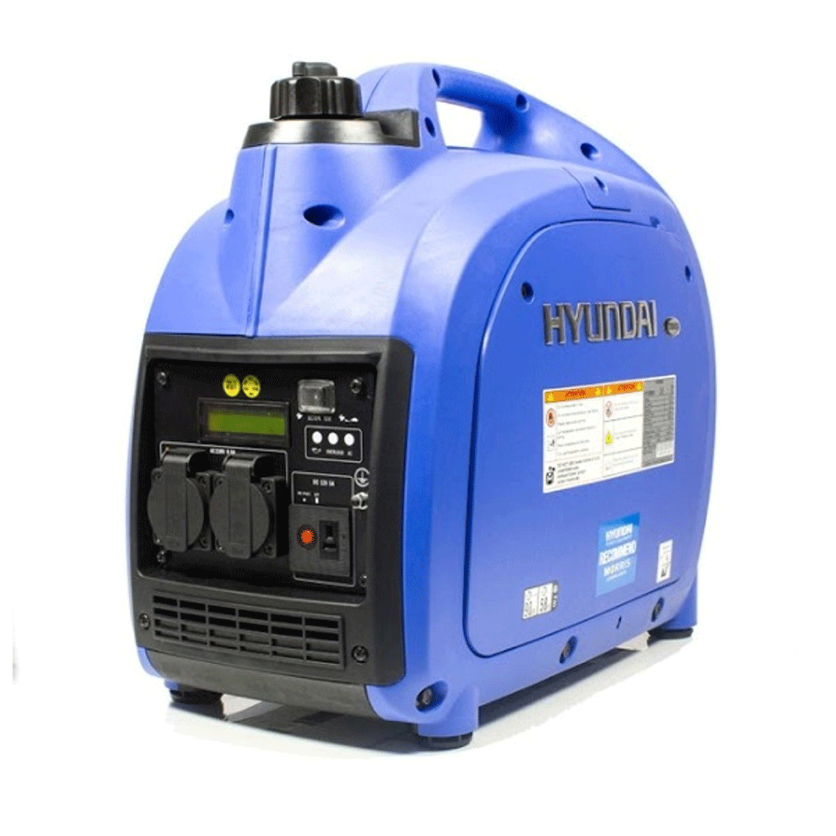 Hyundai HY2000Si Lightweight 2kW/2.5kVA Portable Petrol Inverter Generator 230V~50Hz