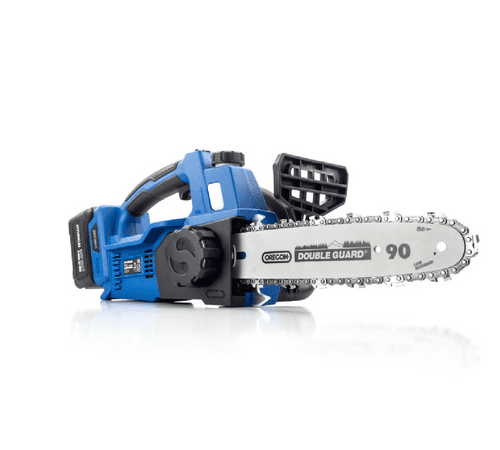 Hyundai HY2190 10'' 25cm Cordless Chainsaw Brushless, 20V Li-Ion 4Ah Battery and Charger