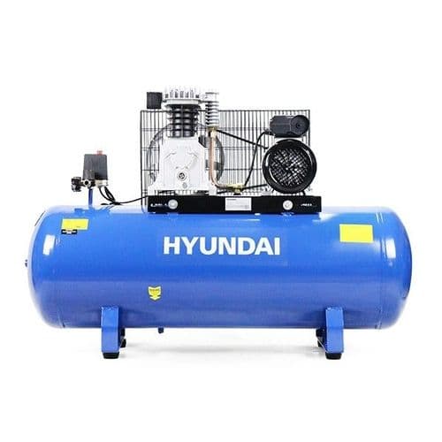 Hyundai HY3150S Direct Drive 'Pro Series' Belt Air Compressor 150L 240V~50Hz