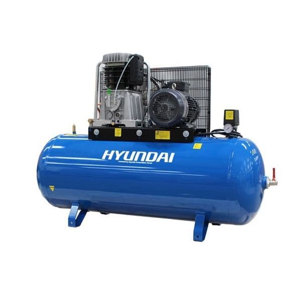 Hyundai HY75270-3 5.5kW Belt Drive 'Pro Series' Electric Air Compressor 270L 415V~50Hz