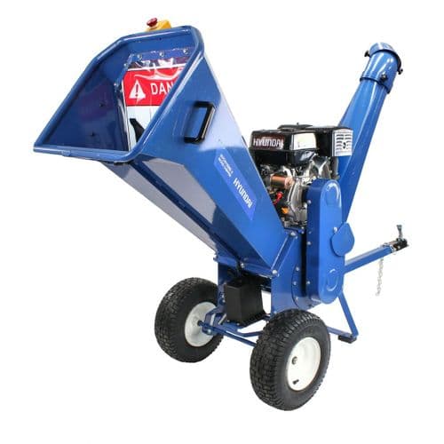 Hyundai HYCH1500E-2 420cc Petrol 4 Stroke Wood Chipper Shredder Mulcher 14hp
