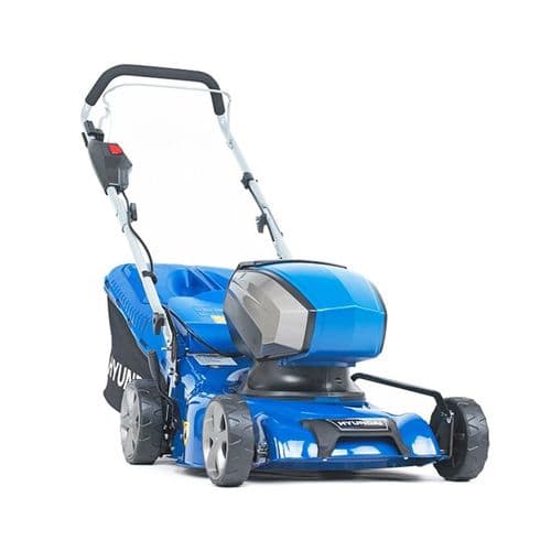 Hyundai HYM40LI420P 40V Lithium-Ion Cordless Battery Powered Lawn Mower 42cm Battery and Charger