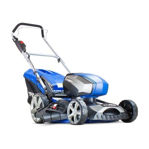 Hyundai HYM80LI460P 80V Lithium-Ion Cordless Battery Powered Lawn Mower 45cm Battery & Charger