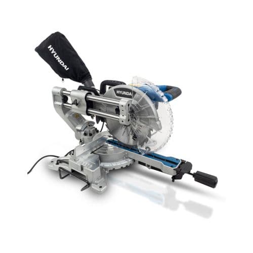 Hyundai HYMS1500E 1500W Electric Mitre Saw Chop Saw with 210mm Blade 230V