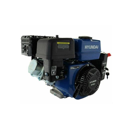 Hyundai IC210P-20 20mm Electric-Start Straight Shaft Petrol Engine 4-Stroke OHV 212cc 6.5hp