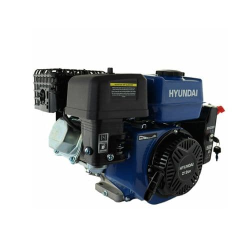 Hyundai IC210PE-19 Shaft 19.05mm Electric-Start Horizontal Petrol Engine 4-Stroke 212cc 6.5hp
