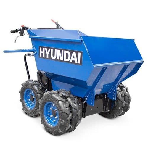 Hyundai Mini Dumper HYMD500 4-Wheel Drive 500kg Payload 196cc Power Barrow