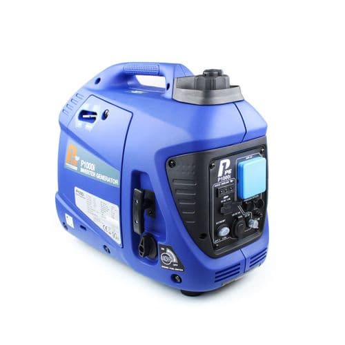 Hyundai P1000i Lightweight 1000W Portable Petrol Inverter Suitcase Generator 230V~50Hz