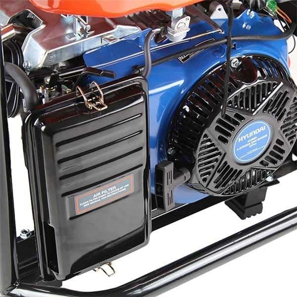 Hyundai P1PE P10000LE 7 9kW/9 8kVA Recoil & Electric Start Petrol Site ...