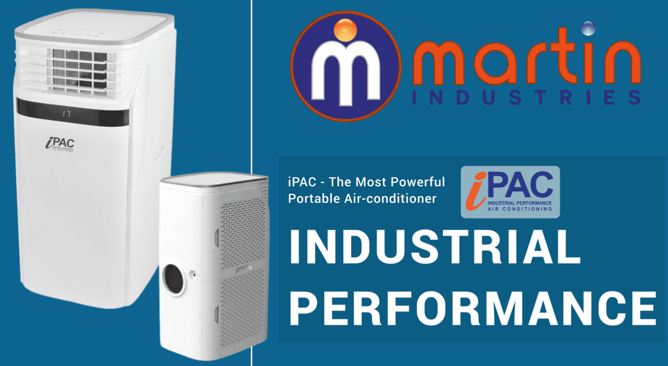 iPAC-95 Industrial Portable Air Conditioning Heat Pump IR Remote