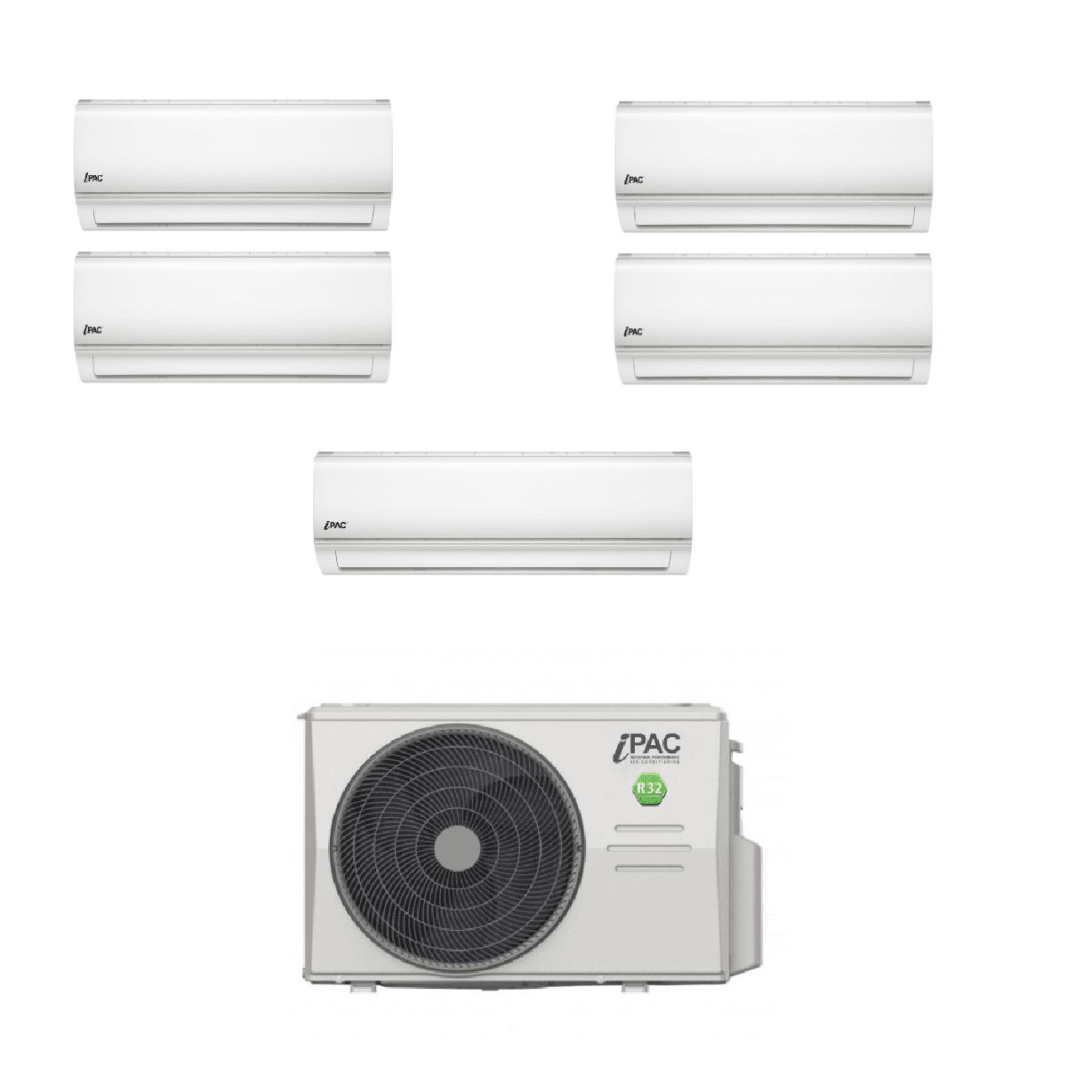 Ipac Machine iPac Air Conditioning iPAC-42-MOU 12Kw Outdoor 5 x 3 5kW iPAC-12WS-IN ...