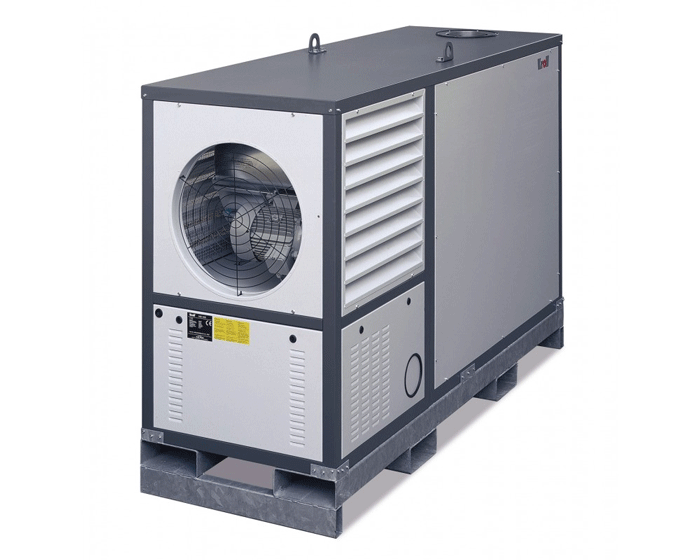 Kroll Mobile Plant Heater HM200 Natural Gas Burner Space Heater 170kW