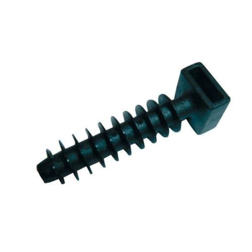 Large Cable Ties Anchors 37mm Pack Of 100 For Brick, Block, Concrete And Wood