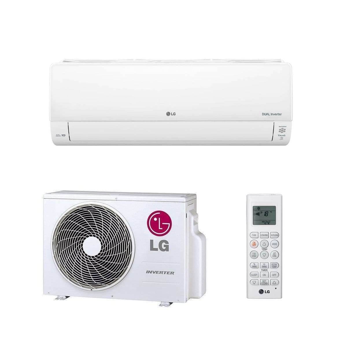 Lg Air Conditioning Deluxe DC24RKNSK DC24RKU24 Wall Mounted Heat Pump