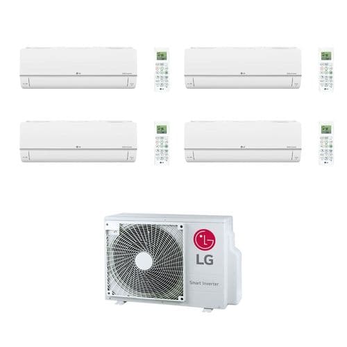 Lg Air Conditioning MU4R27-U40 Multi Room 4 of PC09/12SK-NSJ Standard Plus Wall Mounted Heat Pump