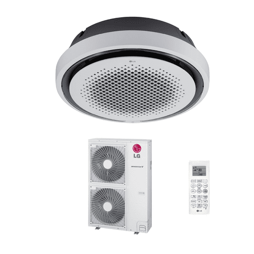 LG Air Conditioning UT36F.NY0+UUD3.U30 Standard Commercial Round Cassette 10Kw/36000Btu A+ 3Ph