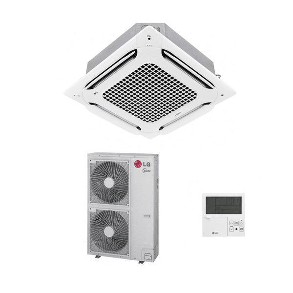 LG Air Conditioning UT42F.NA0+UUD3.U30 Standard Commercial Cassette 950X950 4-Way 12Kw/42000Btu 3Ph