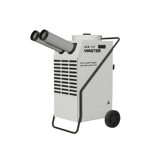 Master ACD137 Industrial Portable Dehumidifier & Cooling 20 Litre Tank 7Kw/24000Btu 240V~50Hz