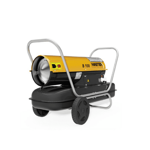 Master B100DV Dual Voltage Direct Diesel Oil Heater, 44 Litre Tank, 29kW/99300Btu 110V/240V