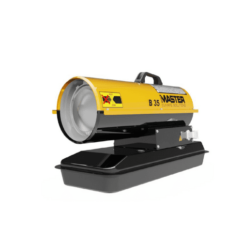 Master B35240V Direct Diesel Oil Heater, 15 Litre Tank, 10kW/34000Btu 240V