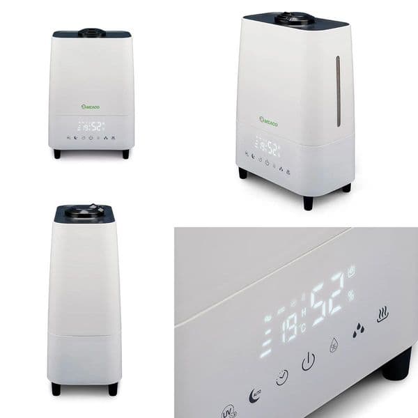 Meaco Deluxe 202 Humidifier 300ml/hr Air Purifier HEPA, Carbon, Ioniser 100-240V 50/60Hz