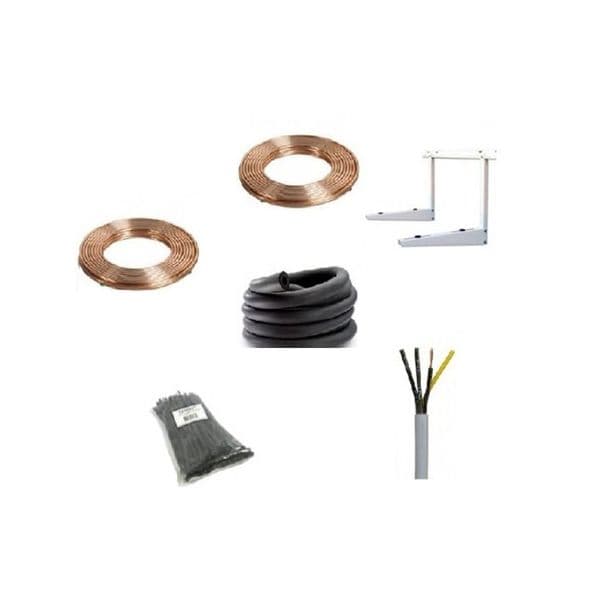 Mitsubishi Electric Air Conditioning Heat Pump Inverter MFZ-KT50VG Floor 5Kw/17000Btu Install Kit