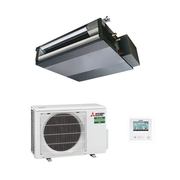 Mitsubishi Electric Air Conditioning SEZ-M35DA Concealed Ducted 3.5Kw/12000Btu R32 A+ 240V~50Hz