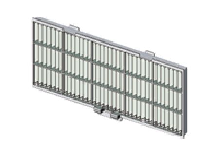 Mitsubishi Electric Air Conditioning Spare Part 194466 Filters Pair For PKFY-1P32VGM-E