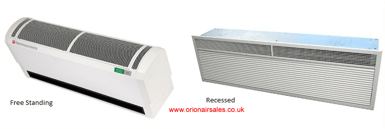 Mitsubishi Electric Heat Pump Air Curtain HP2000R DXE (21.0kW / 71000 BTU) 240V~50Hz