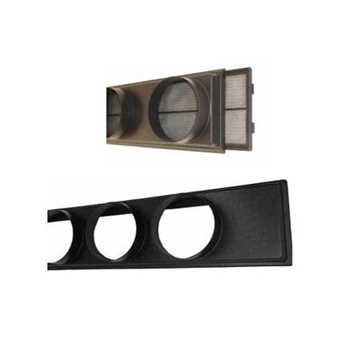 Mitsubishi Heavy Industries AC Supply Plenum 4 x 200mm Spigot Outlet For FDUM100-140 Ducted