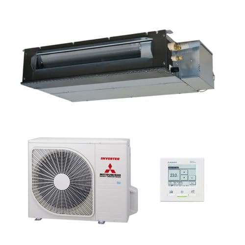 Mitsubishi Heavy Industries Air Conditioning Compact Ducted SRR35ZS-W 3.5Kw/12000Btu A++ R32