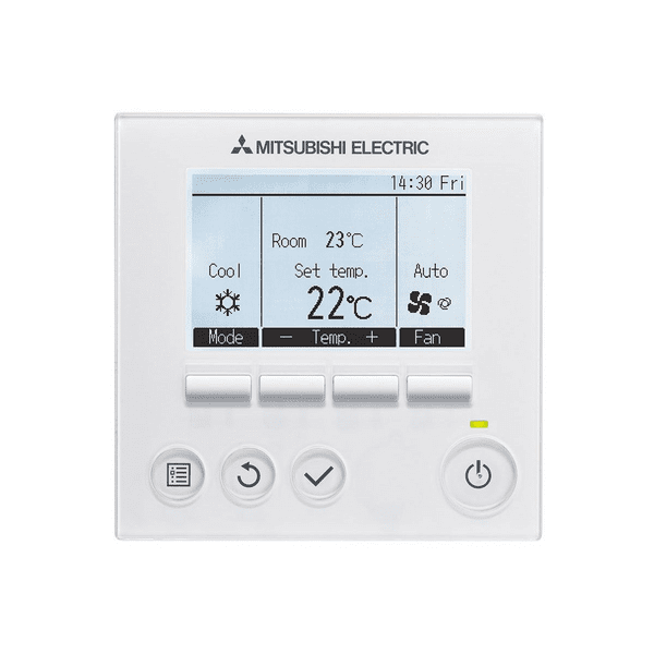 Mitsubishi Heavy Industries Air Conditioning Eco Touch RC-EX1A Wired Remote Controller 2 wire PAC