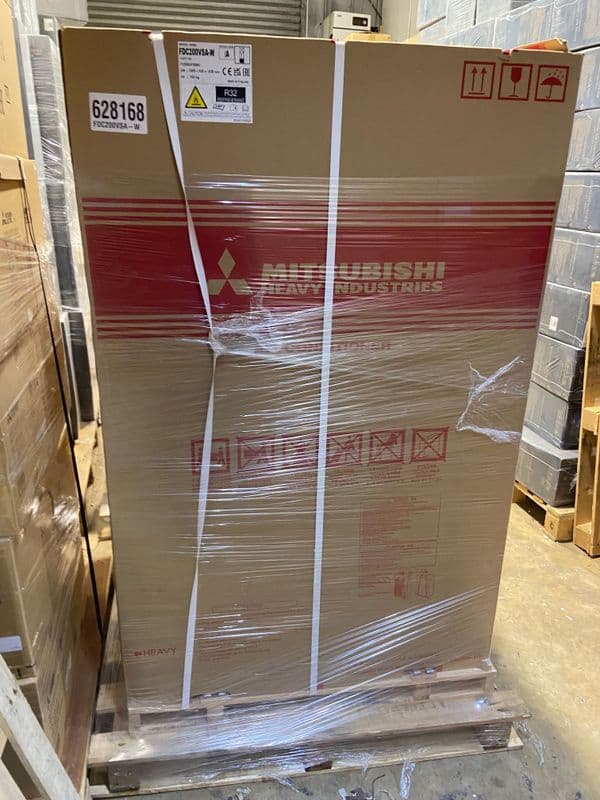 Mitsubishi Heavy Industries Air Conditioning FDU200VH Ducted 20Kw/68000Btu Heat Pump 415V~50Hz