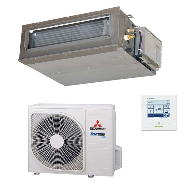 Mitsubishi Heavy Industries Air Conditioning FDUM71VH FDC71VNX-W Ducted Concealed Hyper 7Kw  A+