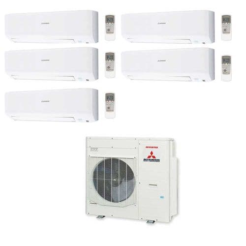Mitsubishi Heavy Industries Air Conditioning SCM100ZS-W 5 x SKM20ZSP-W Wall Heat pump 2Kw/7000Btu