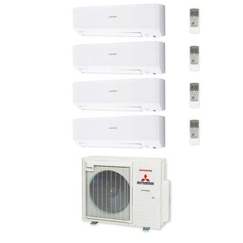 Mitsubishi Heavy Industries Air Conditioning SCM80ZS-S 4 x SRK15ZSP-W Wall Heat pump 1.5Kw/5000Btu