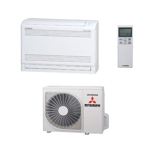 Mitsubishi Heavy Industries Air Conditioning SRC35ZS-W2 SRF35ZS-W Floor Heat Pump Install Pack