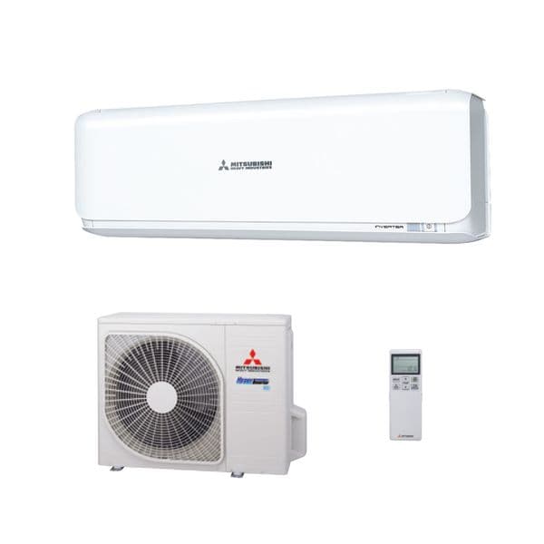 Mitsubishi Heavy Industries Air Conditioning SRK20ZSX-WF Wall Mounted Diamond Plus Wi-Fi Install Kit